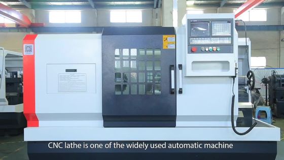 中国CNCの旋盤機械平床式トレーラーCNCの旋盤Siemens CAK6180