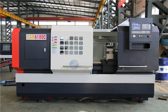 中国CNCの旋盤機械平床式トレーラーCNCの旋盤Siemens CAK6180