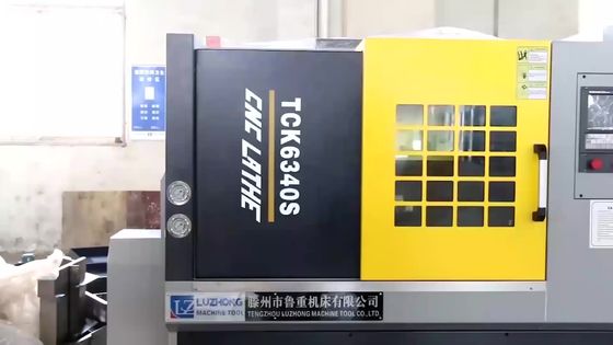 TCK6350 CNCの縦の回転金属のアルミニウム旋盤を製粉するCNCの旋盤カム