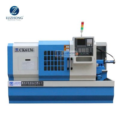 小さいCK6136D CNCの金属の旋盤のステンレス鋼の機械化の旋盤