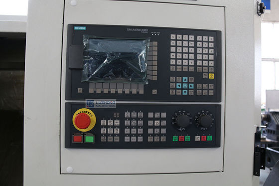TCK6350傾斜のベッドCNCの旋盤中心CNCの回転機械