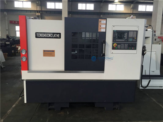 TCK6340 TCK6340S CNCの傾斜のベッドの旋盤の一団用具の旋盤CNCの回転中心