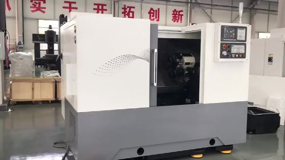 車のホイールを作るためのCNCの旋盤の回転機械TCK500傾斜のベッドCNCの旋盤